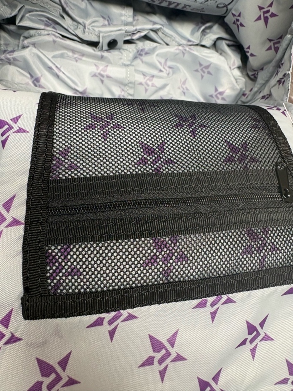 Rebel Athletics Dream Bag + Pink/White Satin Cheerleading Dance Sparkle NWT - Picture 8 of 9